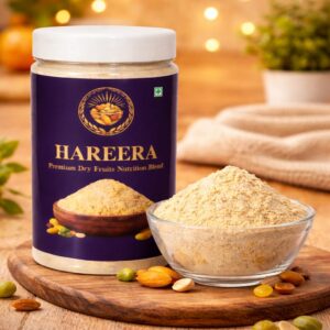 Hareera Premium Dry Fruits Mix with Pure Ghee | Traditional Energy & Nutrition Food | Rich Dry Fruits Sweet Mix | Healthy Nutritious Superfood for Daily Energy | 100% Quality Ingredients (500g)